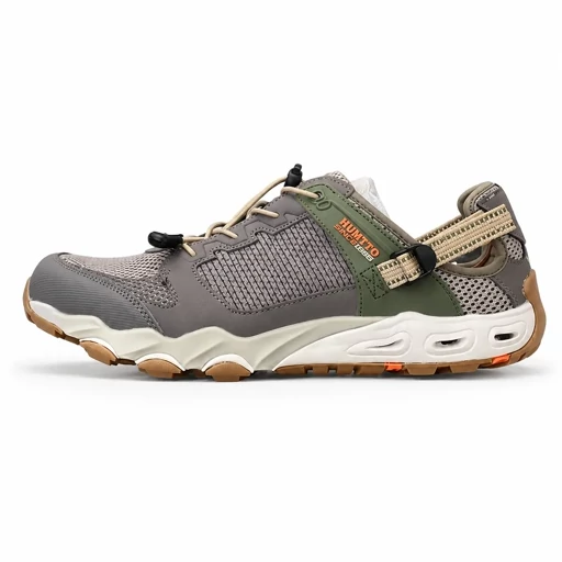 صندل اورجینال هامتو زنانه و مردانه مشکی-سفید Humtto